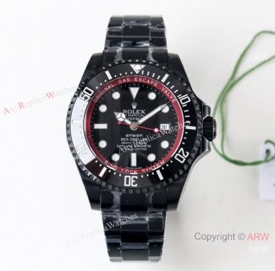 (EX) Swiss Replica Rolex Deepsea BAMFORD Watch Black PVD 44mm